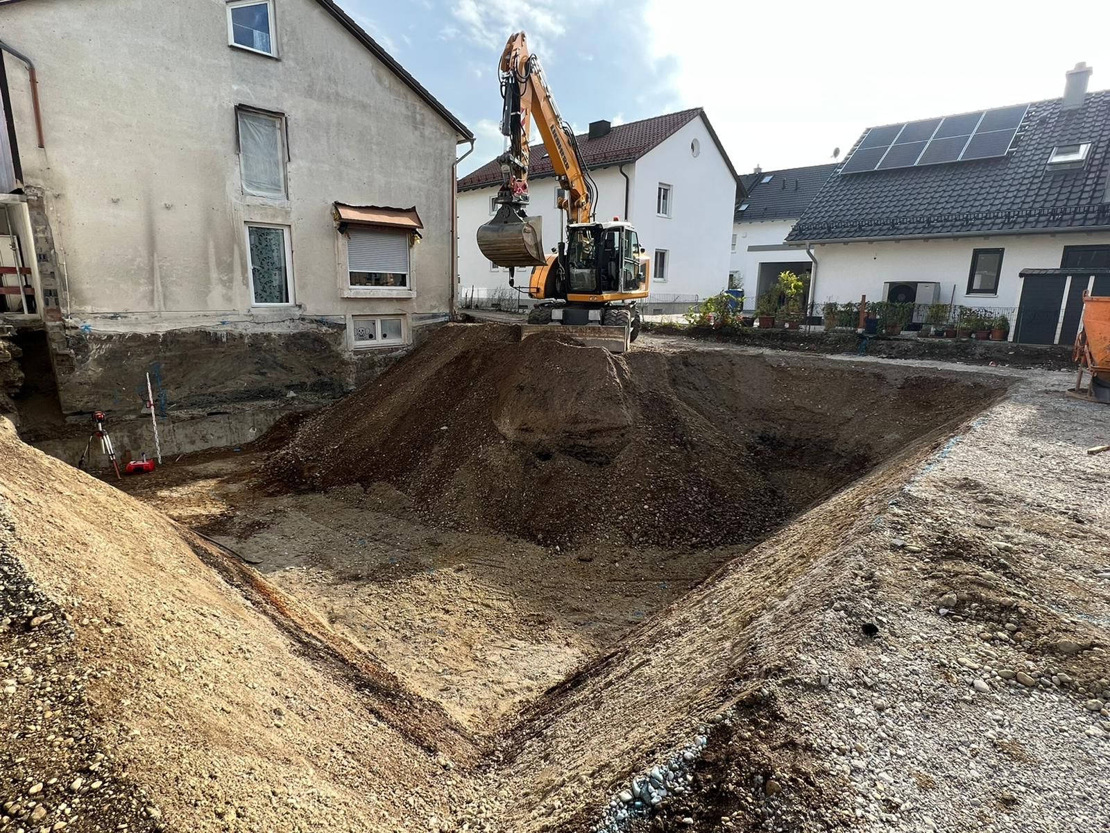 Aushub Reitinger Baggerbetrieb